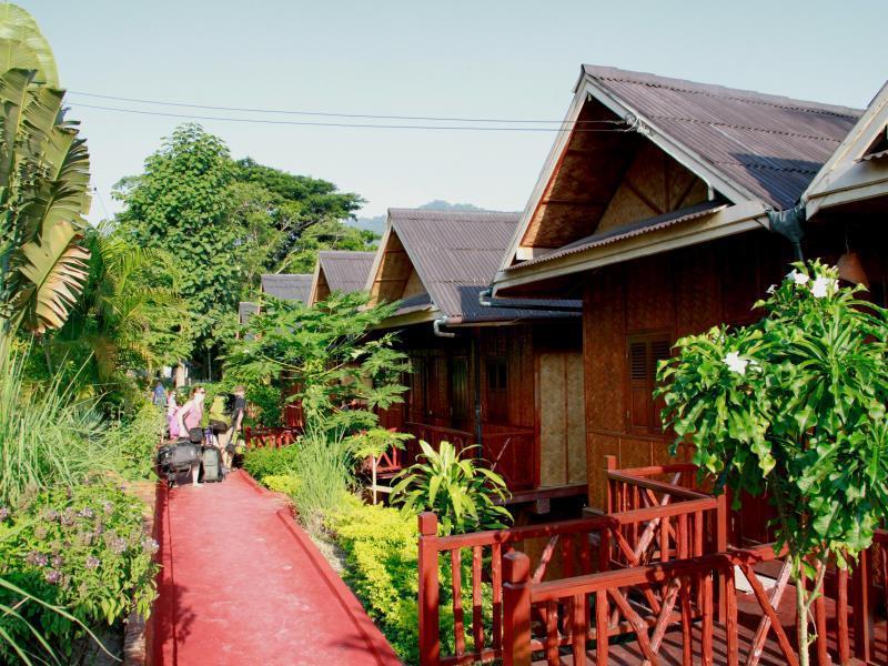 Mekong Riverside Lodge Muang Pakbèng Exterior foto